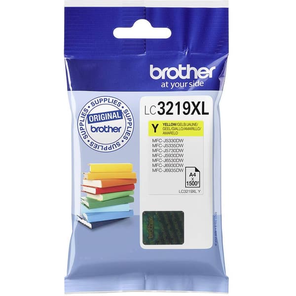 Brother Bläck LC-3219XLY Original Gul LC3219XLY