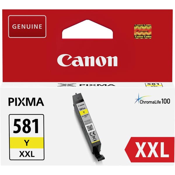 Canon Bläck CLI-581Y XXL Original Gul 1997C001