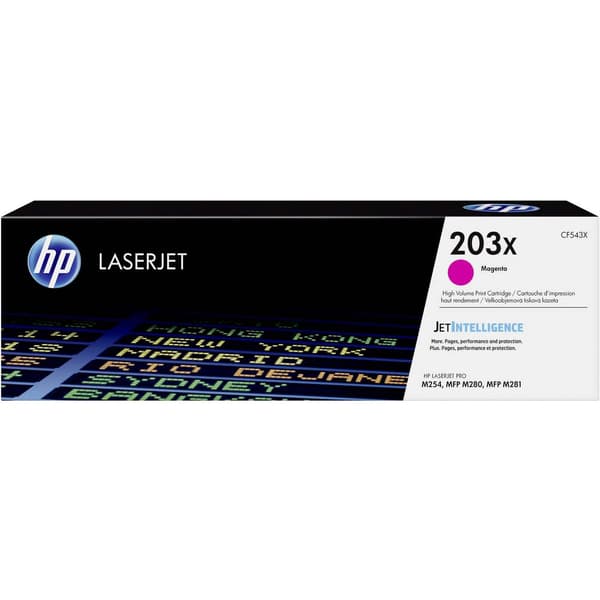 HP Toner 203X Original Magenta 2500 sidor CF543X