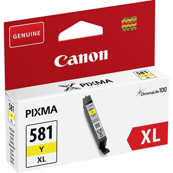 Canon Bläck CLI-581Y XL Original Gul 2051C001