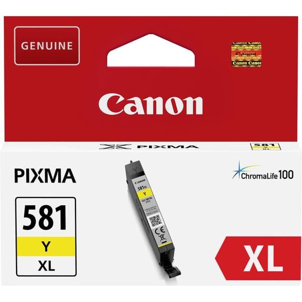 Canon Bläck CLI-581Y XL Original Gul 2051C001