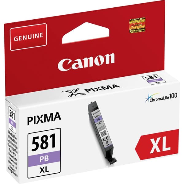 Canon Bläck CLI-581PB XL Original Foto Blå 2053C001