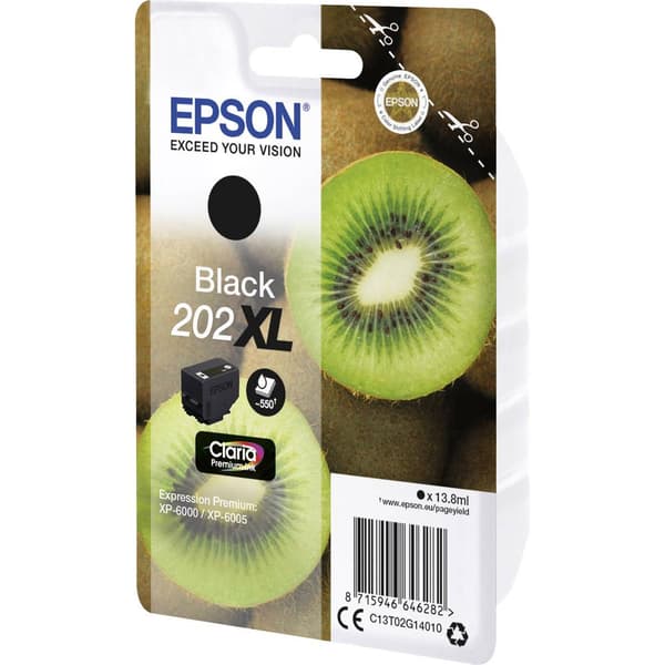 Epson Bläck T02G1, 202XL Original Svart C13T02G14010