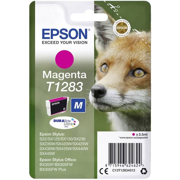 Epson Bläck T1283 Original Magenta C13T12834012