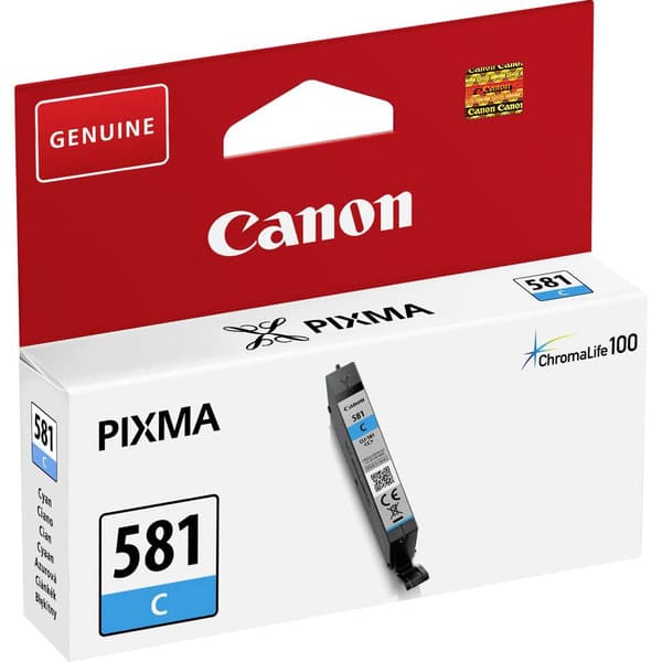 Canon Bläck CLI-581C Original Cyan 2103C001