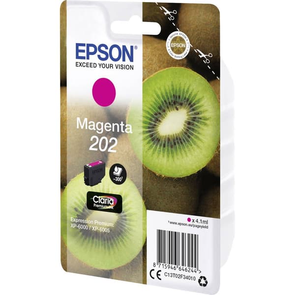 Epson Bläck T02F3, 202 Original Magenta C13T02F34010