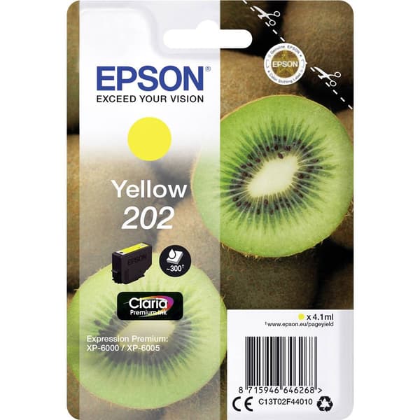 Epson Bläck T02F4, 202 Original Gul C13T02F44010