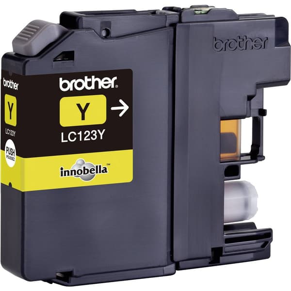 Brother Bläck LC-123Y Original Gul LC123Y