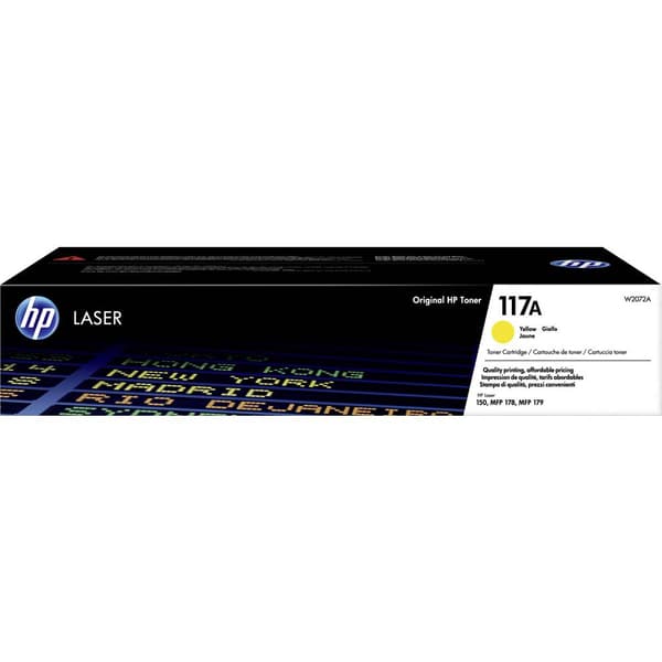 HP Toner 117A Original Gul 700 sidor W2072A