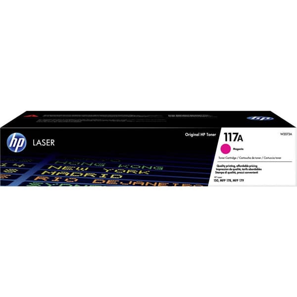 HP Toner 117A Original Magenta 700 sidor W2073A