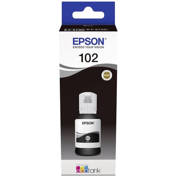 Epson C13T03R140 102 EcoTank Påfyllning Original Epson Svart 127 ml