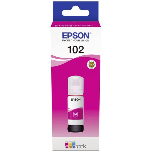 Epson C13T03R340 102 EcoTank Påfyllning Original Epson Magenta 70 ml