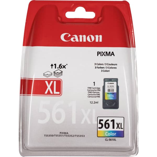 Canon Bläck CL-561XL Original Cyan, Magenta, Gul 3730C001