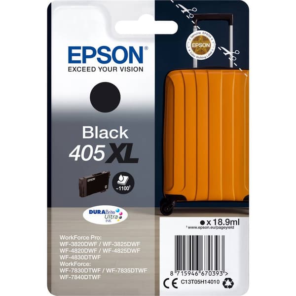 Epson Bläck T05H1, 405XL Original Svart C13T05H14010