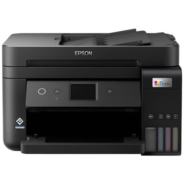 Epson EcoTank ET-4850 Multifunktionsskrivare A4 Skrivare, skanner, kopiator, fax ADF, Duplex, LAN, USB, WiFi, Bläcktank