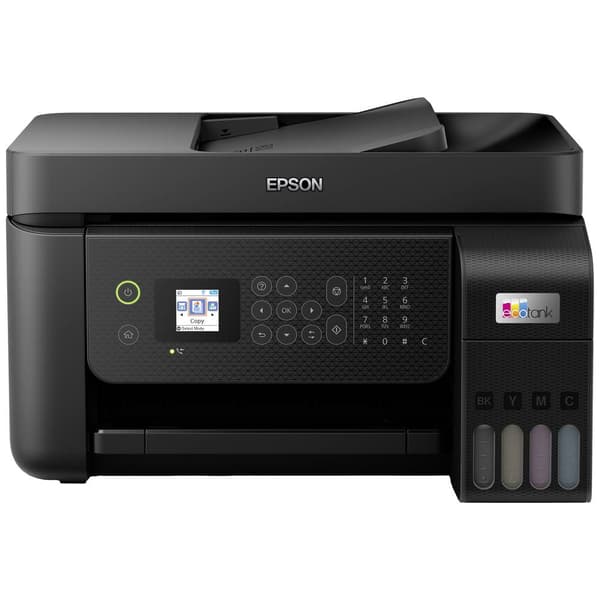 Epson EcoTank ET-4800 Multifunktionsskrivare A4 Skrivare, skanner, kopiator, fax ADF, Duplex, LAN, USB, WiFi, Bläcktank