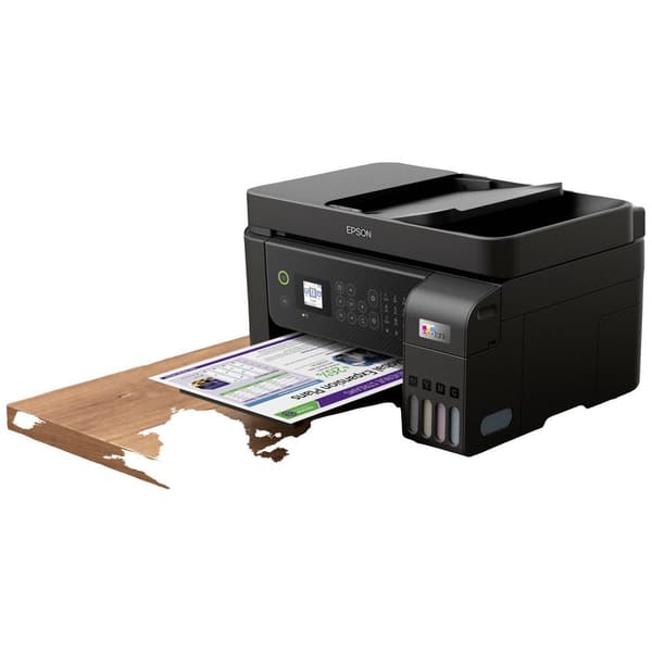 Epson EcoTank ET-4800 Multifunktionsskrivare A4 Skrivare, skanner, kopiator, fax ADF, Duplex, LAN, USB, WiFi, Bläcktank