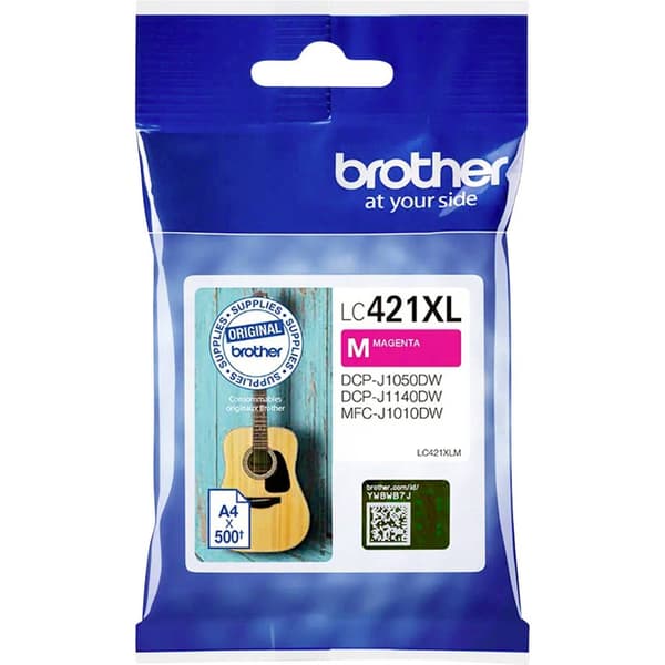 Brother Bläck LC-421XLM Original Magenta LC421XLM