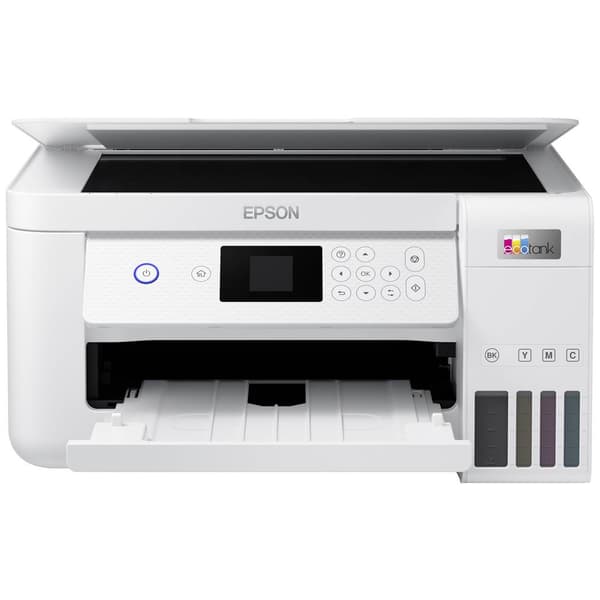 Epson EcoTank ET-2856 Multifunktionsskrivare Bläckstråleskrivare Färg A4 Skrivare, skannrar, kopiatorer Duplex, Bläckta
