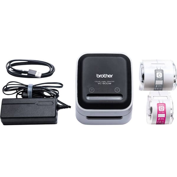 Brother VC-500W etikettskrivare ZINK (Zero-Ink) Färg 313 x 313 DPI 8 mm/sek CZ Wi-Fi
