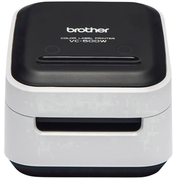 Brother VC-500W etikettskrivare ZINK (Zero-Ink) Färg 313 x 313 DPI 8 mm/sek CZ Wi-Fi Svart, Grå