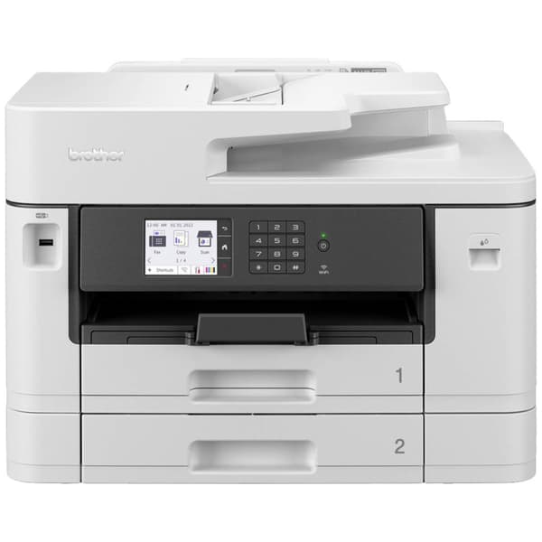 Brother MFC-J5740DW Multifunktionsskrivare Bläckstråleskrivare Färg A3 Skrivare, skanner, kopiator, fax ADF, Duplex, LA Vit