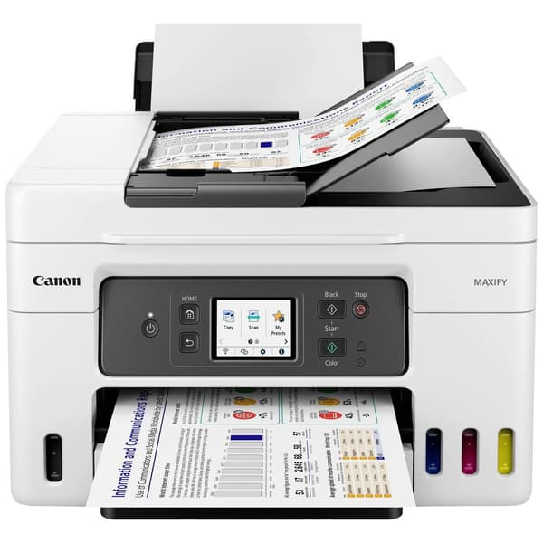 Canon MAXIFY GX4050 Multifunktionsskrivare Bläckstråleskrivare Färg A4 Skrivare, skanner, kopiator, fax ADF, Duplex, LA
