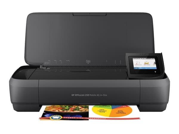 HP Officejet 250 Mobile All-in-One Multifunktionsskrivare