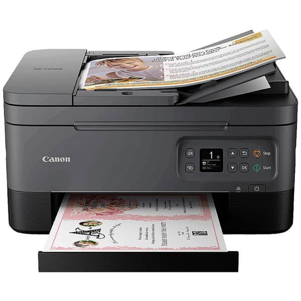 Canon PIXMA TS7450i Multifunktionsskrivare Bläckstråleskrivare Färg A4 Skrivare, skannrar, kopiatorer ADF, Duplex, USB, Svart