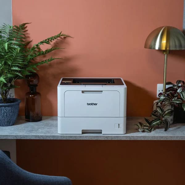 Brother HL-L5210DW - trådløs A4-sorte/hvide laserskriver til professionelt brug