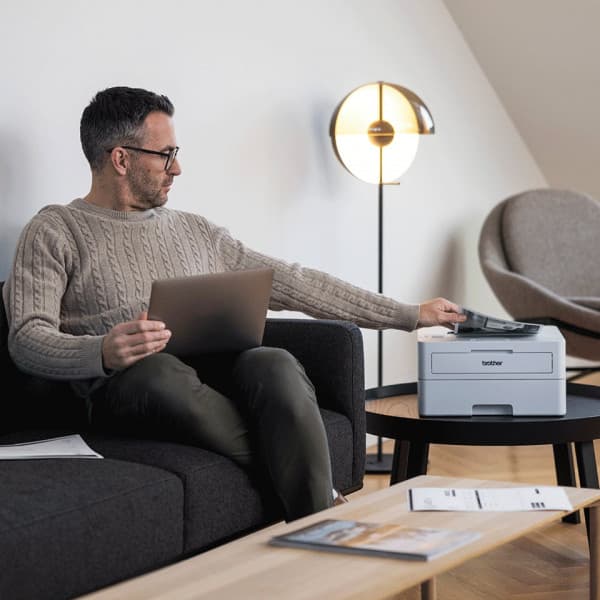 Brother HL-L2865DW - A4-svartvit laserskrivare för professionellt bruk