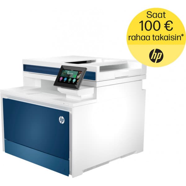 HP Color LaserJet Pro MFP 4302fdw - multifunktionsenhed Blå, Hvid