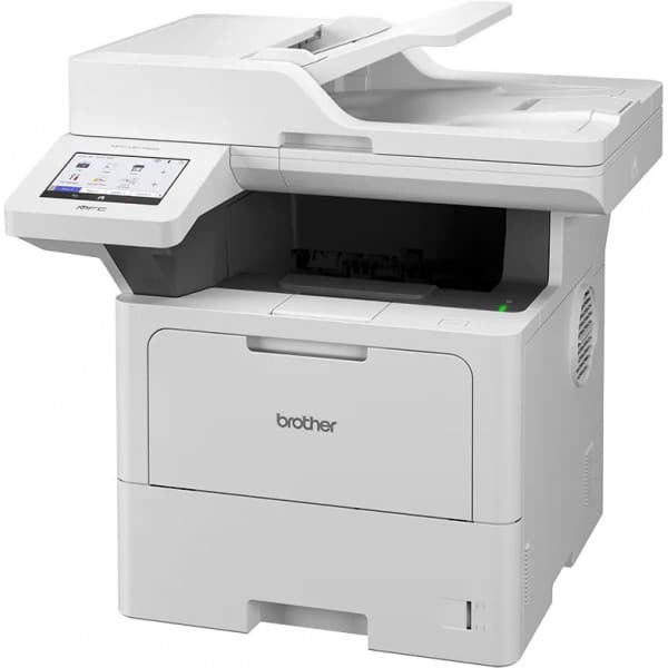 Brother MFC-L6710DW - Trådløs sort/hvid laserskriver (A4) til professionelt brug Hvid