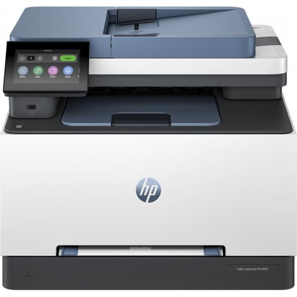 HP Color LaserJet Pro MFP 3302fdw - farve laserprinter med multifunktion Hvid, Sort, Blå