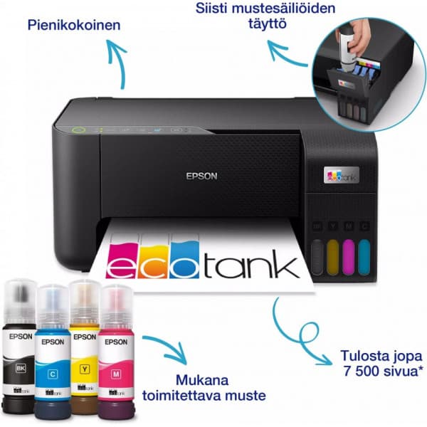 Epson EcoTank ET-2860 A4-monitoimitulostin