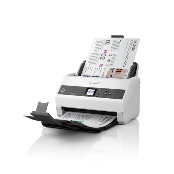 Skanner Dubbelsidig Epson WorkForce DS-730N Svart, Grå