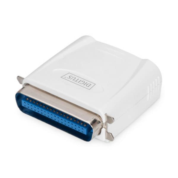 Digitus DN-13001-1 Nätverks-printserver LAN 100 Mbit/s, Parallel (IEEE 1284)
