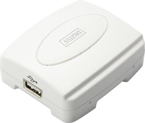 Digitus Fast Ethernet Print Server, USB 2.0