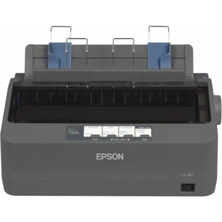 Imprimanta Matriciala Mono Epson LX-350+II(, A4, Functii: Impr., Viteza de Printare Monocrom: 390 cps, Conectiv:USB, Duplex:nu, ADF:Nu(timbru verde 11
