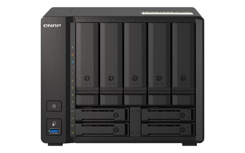 TS-H973AX-32G 9BAY 4C8T2.2GHZ/32GB DDR4 2X 2.5GBE 1X 10GBASE-T Sort