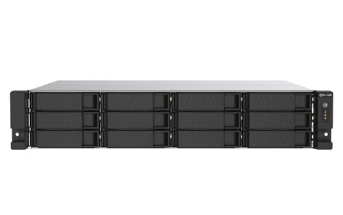 Serwer NAS TS-1273AU-RP-8G 12x0HDD 2.2GHz 8GB UDIMM DDR RAM Aluminium, Sort
