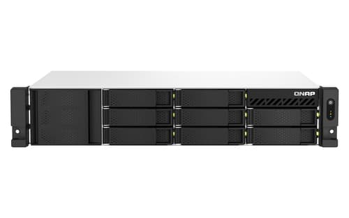 Serwer TS-873AeU-4G 8-bay AMD Ryzen V1500B 2U NAS Sort