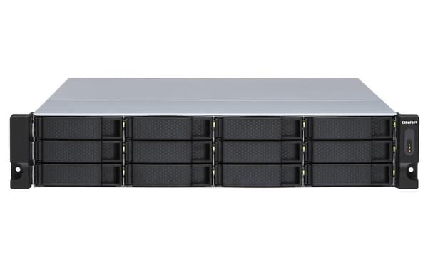 Obudowa TL-R1200S-RP 2U 12-bay 3.5-inch SATA HDD JBOD musta, Harmaa