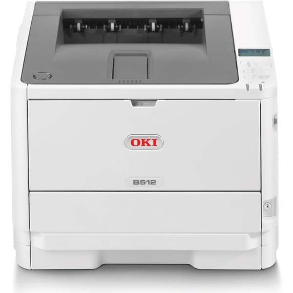 Drukarka B512DN A4   PL Duplex/ Ethernet/USB 2.0 Harmaa, Valkoinen