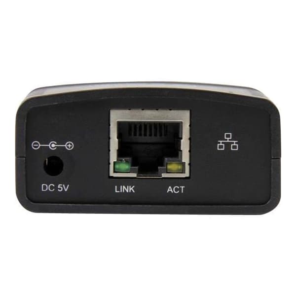 STARTECH 10/100 Mb/s nätverk LPR-skrivarserver med USB 2.0-port - 1 x USB - 1 x nätverk (RJ-45)