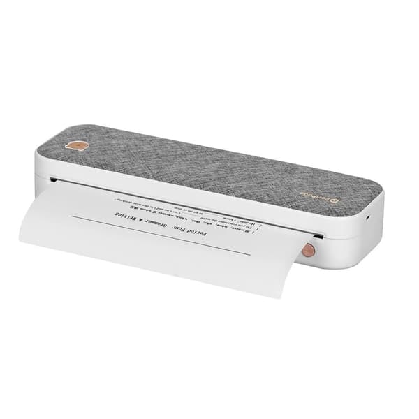 Mobilprinter, 20 ppm udskrivningshastighed, Bluetooth-forbindelse,GRÅ