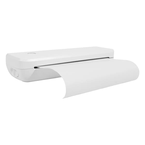 A4 Lämpöprinteri, Bluetooth-yhteys, Kannettava muotoilu, Monipuolinen paperiyhteensopivuus,VALKOINEN