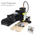 Miniatyrbillede 2 af 2: Lasergraver, Bærbart Design, Brugervenlig Betjening, Alsidig Materialekompatibilitet,Sort