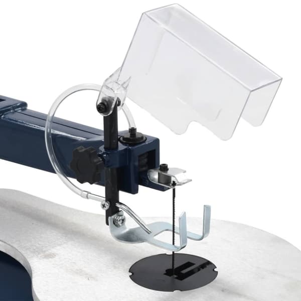 vidaXL Elektrisk rullesag med fotpedal og LED-lys 125 W