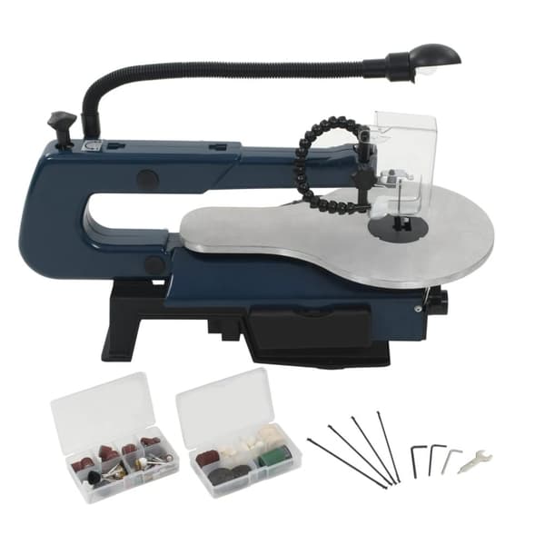 vidaXL Lehtisahasarja 108 osaa 125 W 252 mm